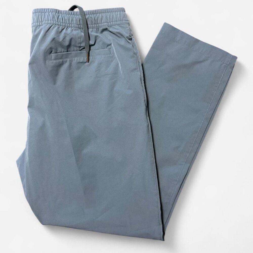 Jcrew Men's Blue and Grey Trousers